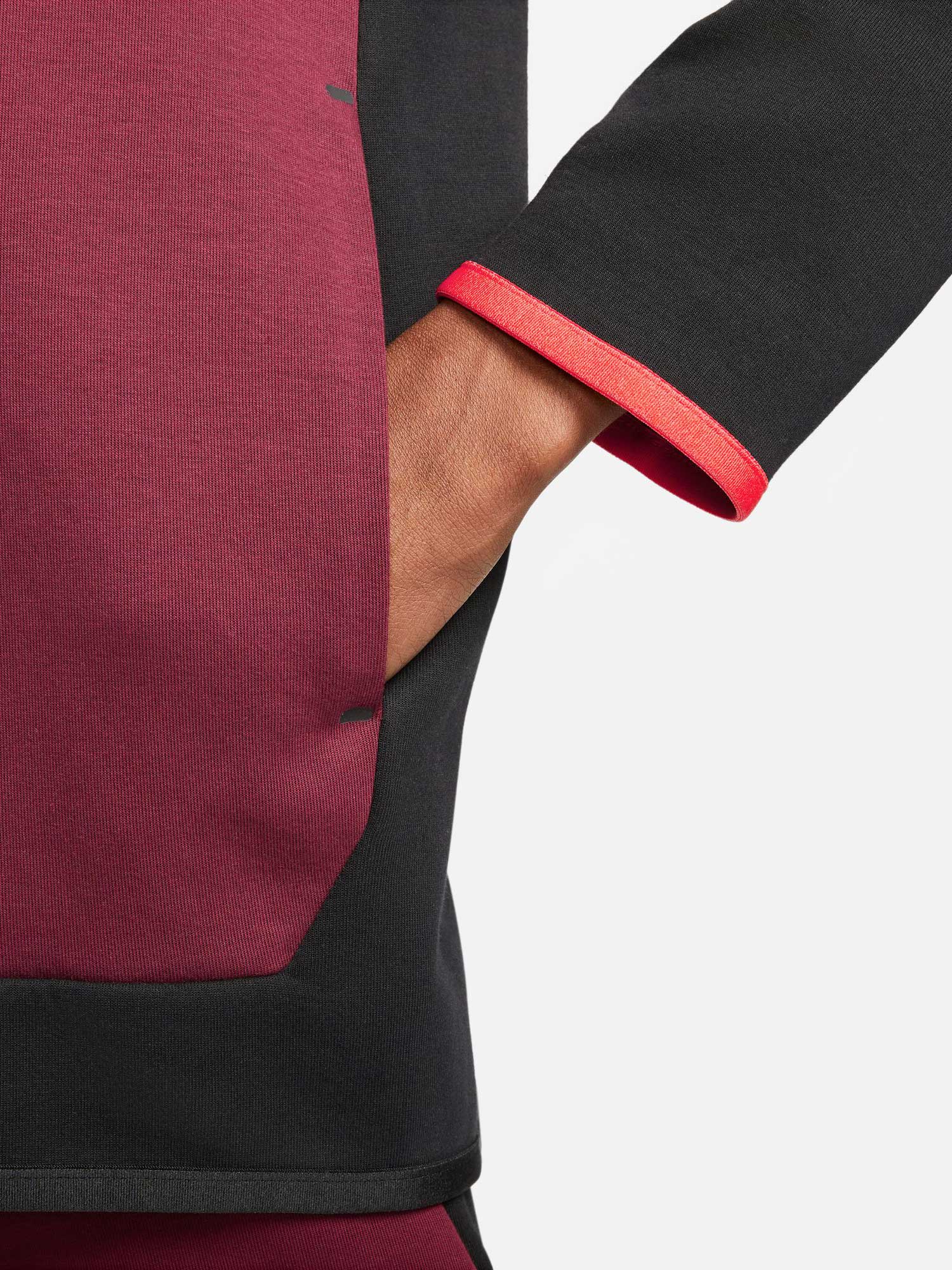 NIKE Суитшърт M NSW TCH FLC HOODIE FZ WR