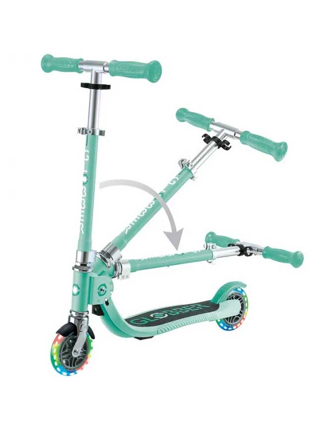 GLOBBER Тротинетка FLOW FOLDABLE JUNIOR LIGHTS