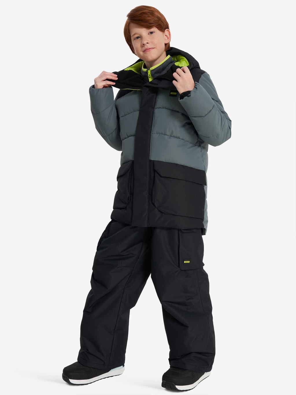 TERMIT Сноуборд яке Snowbording Boy's Fake down jacket