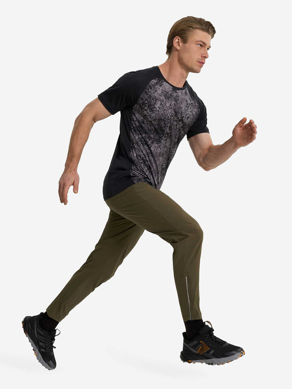 DEMIX Тениска M D Running Trail Short sleeve t-shirts