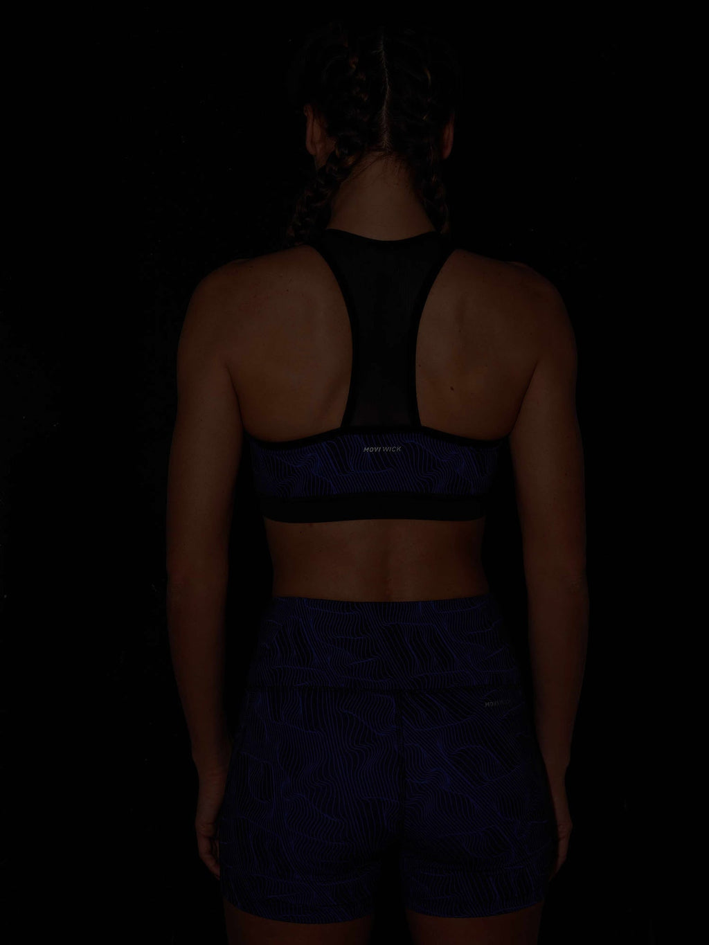 DEMIX Спортен сутиен W D Running Urban AOP Bra