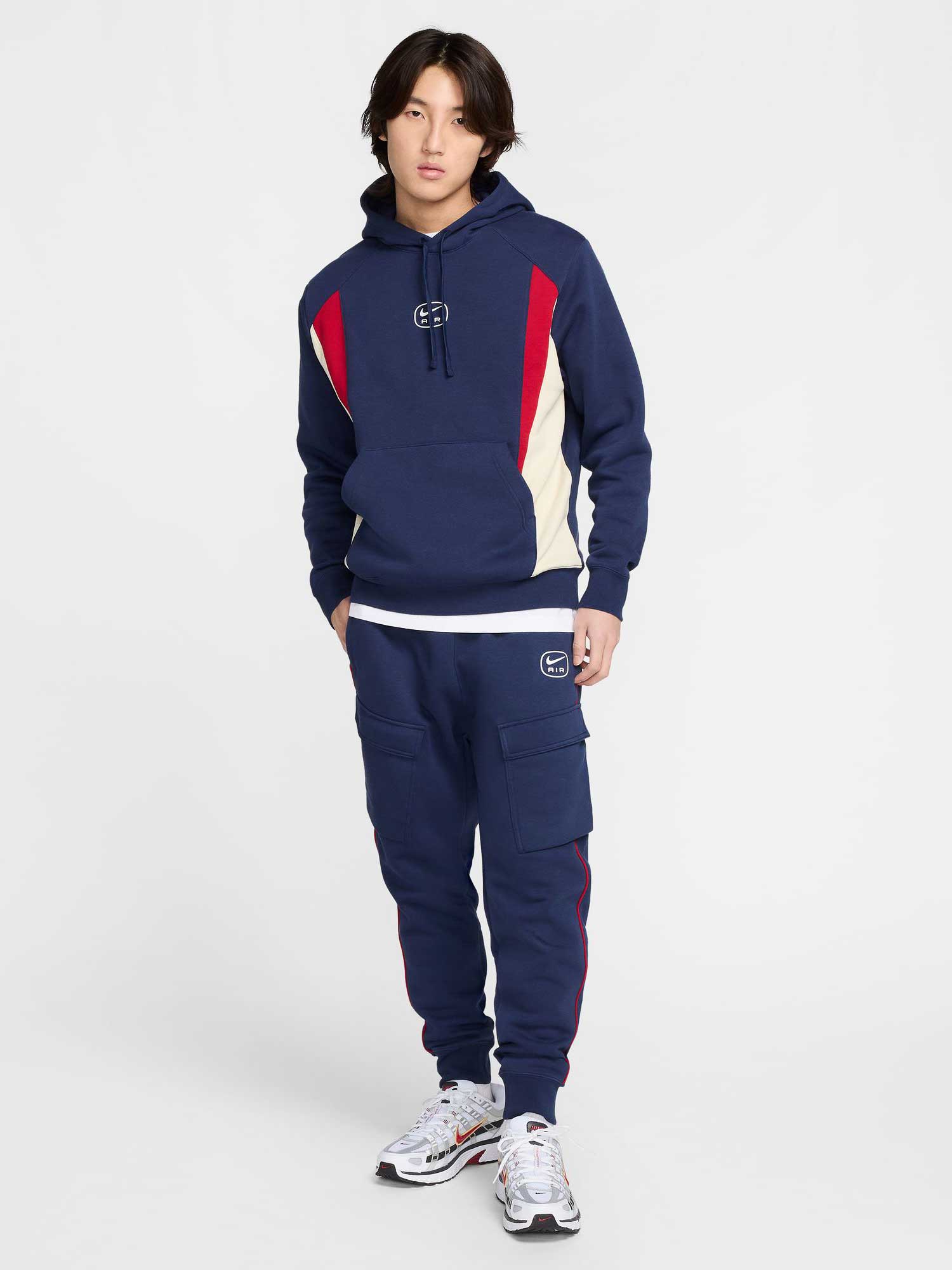 NIKE Суитшърт M NSW SW AIR PO HOODY FLC BB
