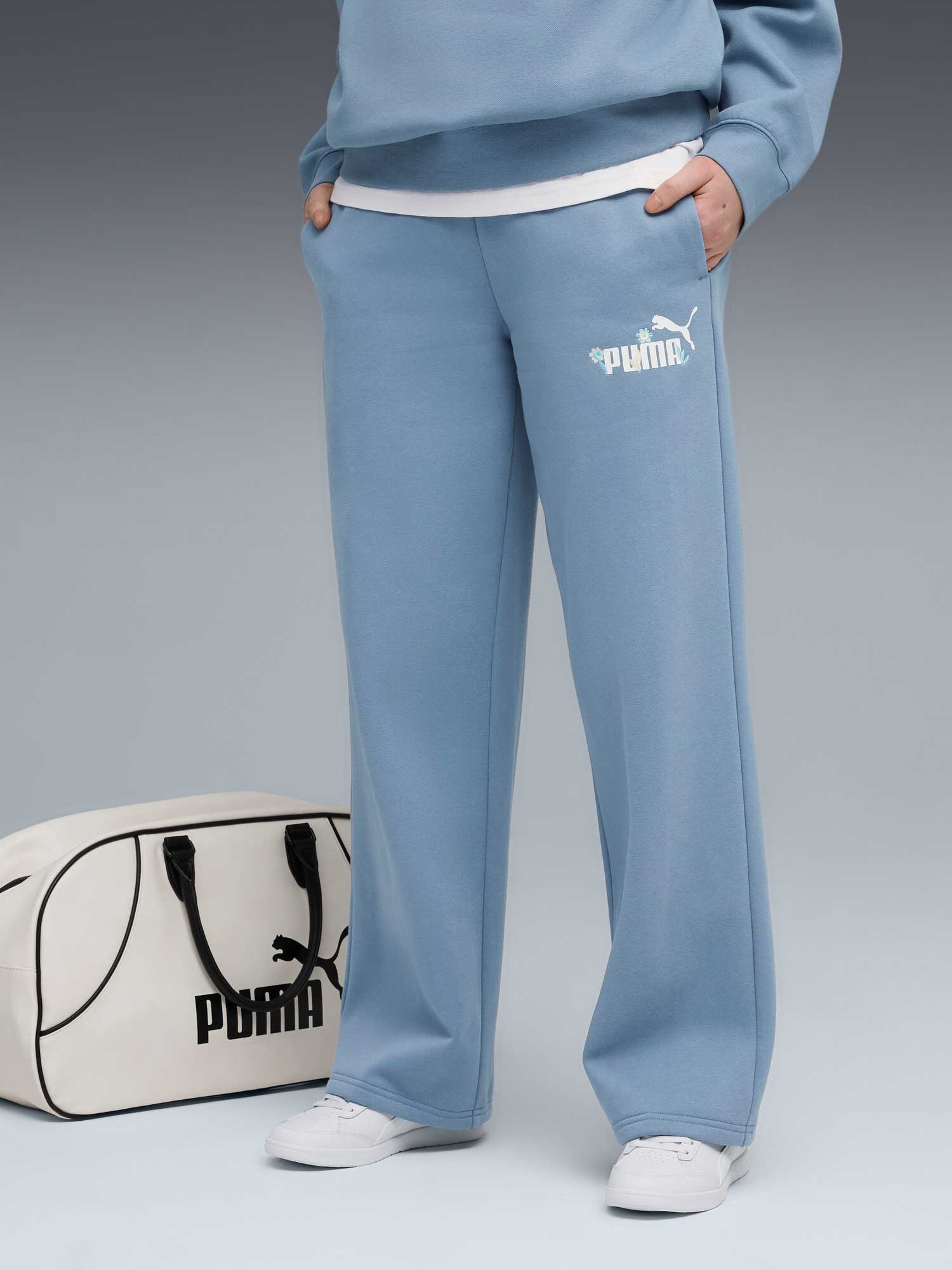 PUMA Спортно долнище ESS NATURE 2.0 Comfort Logo