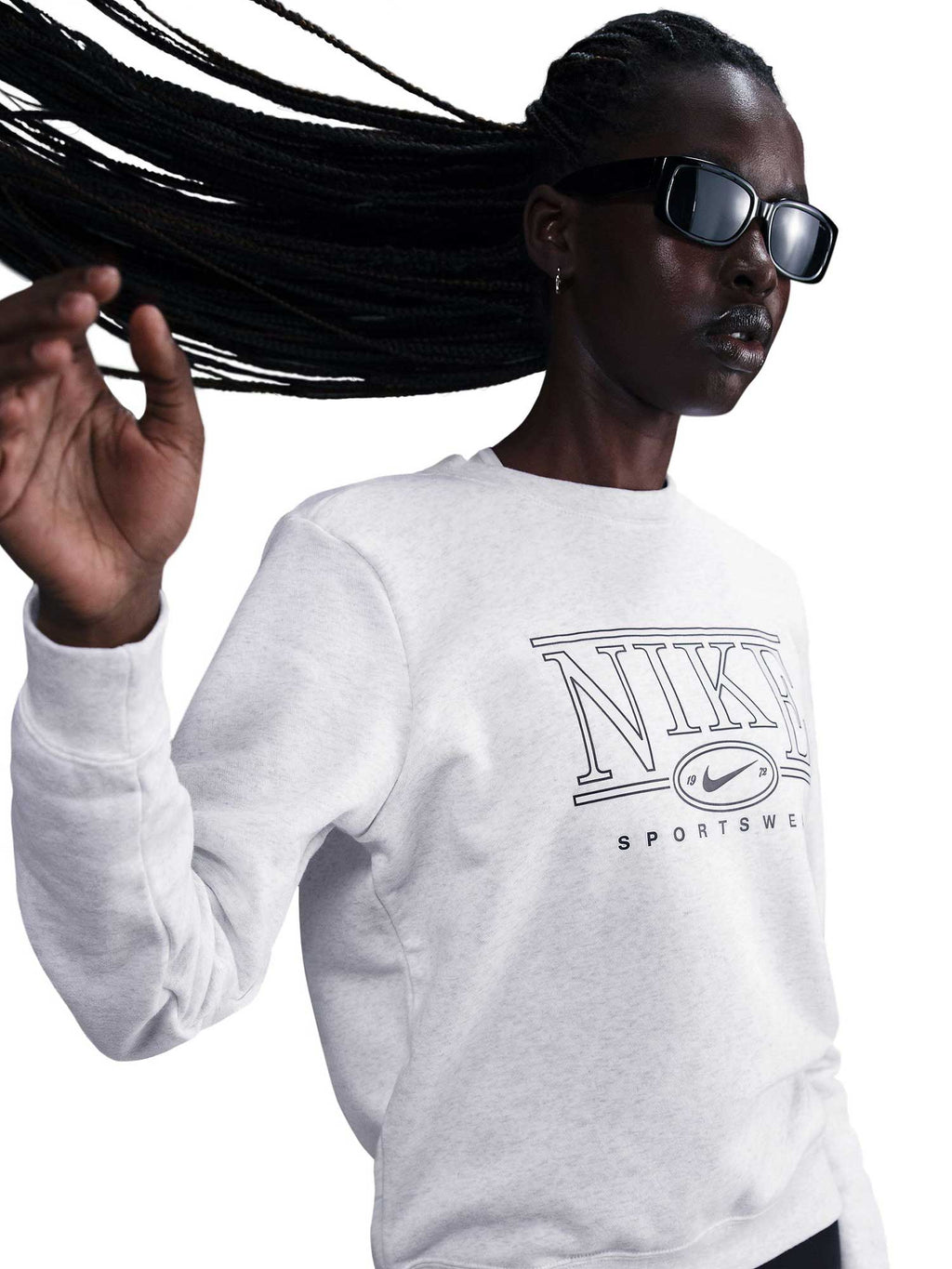 NIKE Блуза W NSW CLUB FLC STD GX CREW