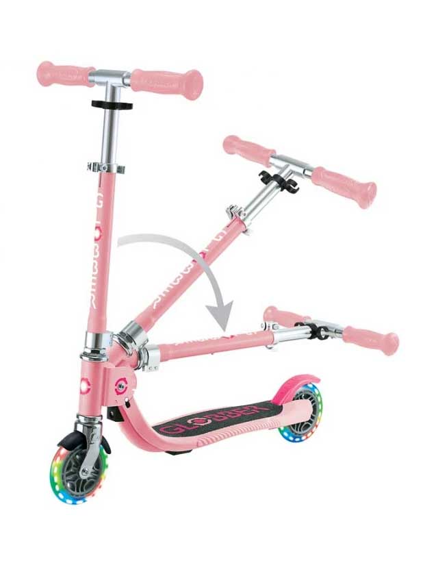 GLOBBER Тротинетка FLOW FOLDABLE JUNIOR LIGHTS