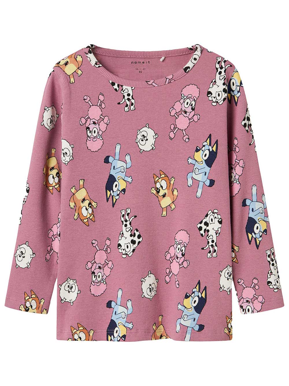 NAME IT Блуза NMFNINA BLUEY LS TOP SKY