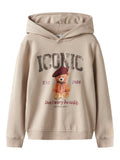 NAME IT Суитшърт NKFRYCCA LS NREG SWEAT WH BRU BOX