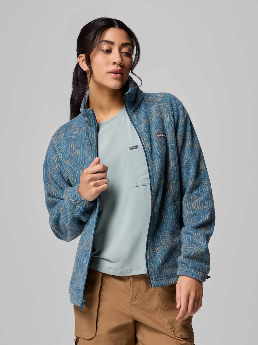 COLUMBIA Полар Benton Springs™ Printed Full Zip