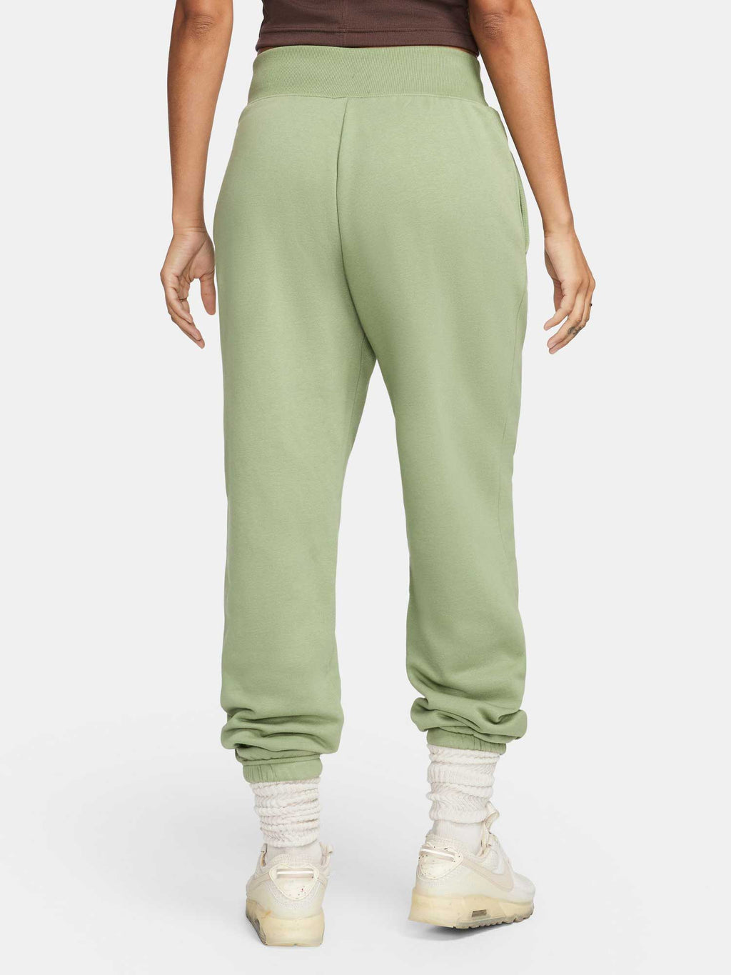 NIKE Спортно долнище W NSW PHNX FLC HR OS PANT PRNT