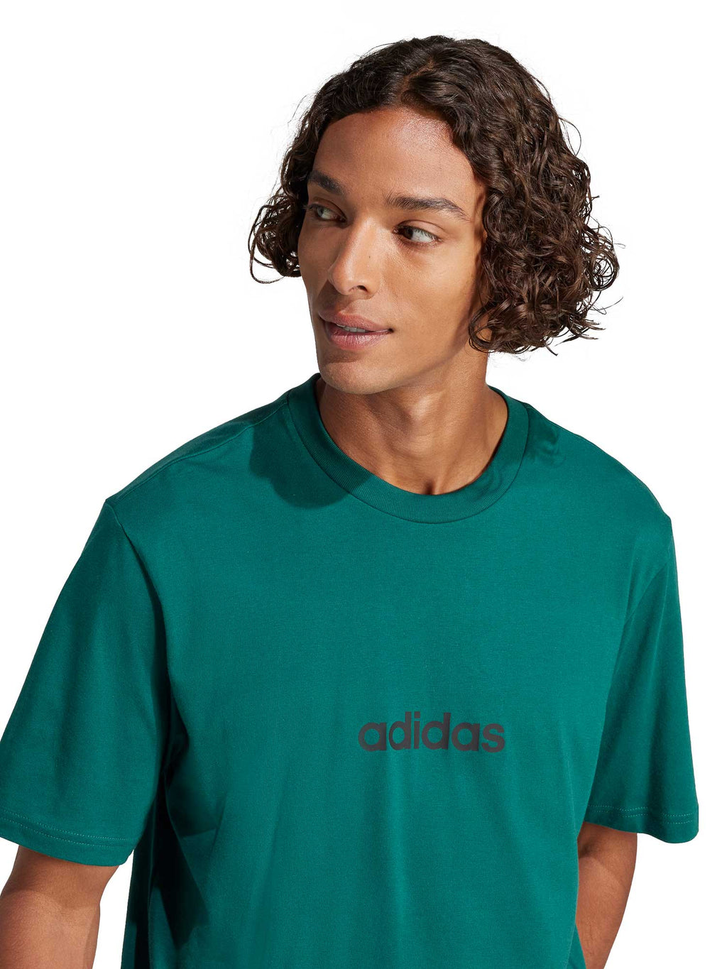 ADIDAS SPORTSWEAR Тениска Essentials Linear Single Jersey Tee