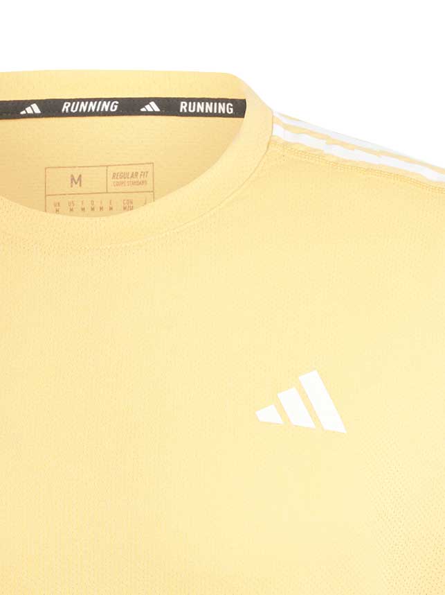 ADIDAS PERFORMANCE Тениска Own the Run 3 Stripes T-shirt