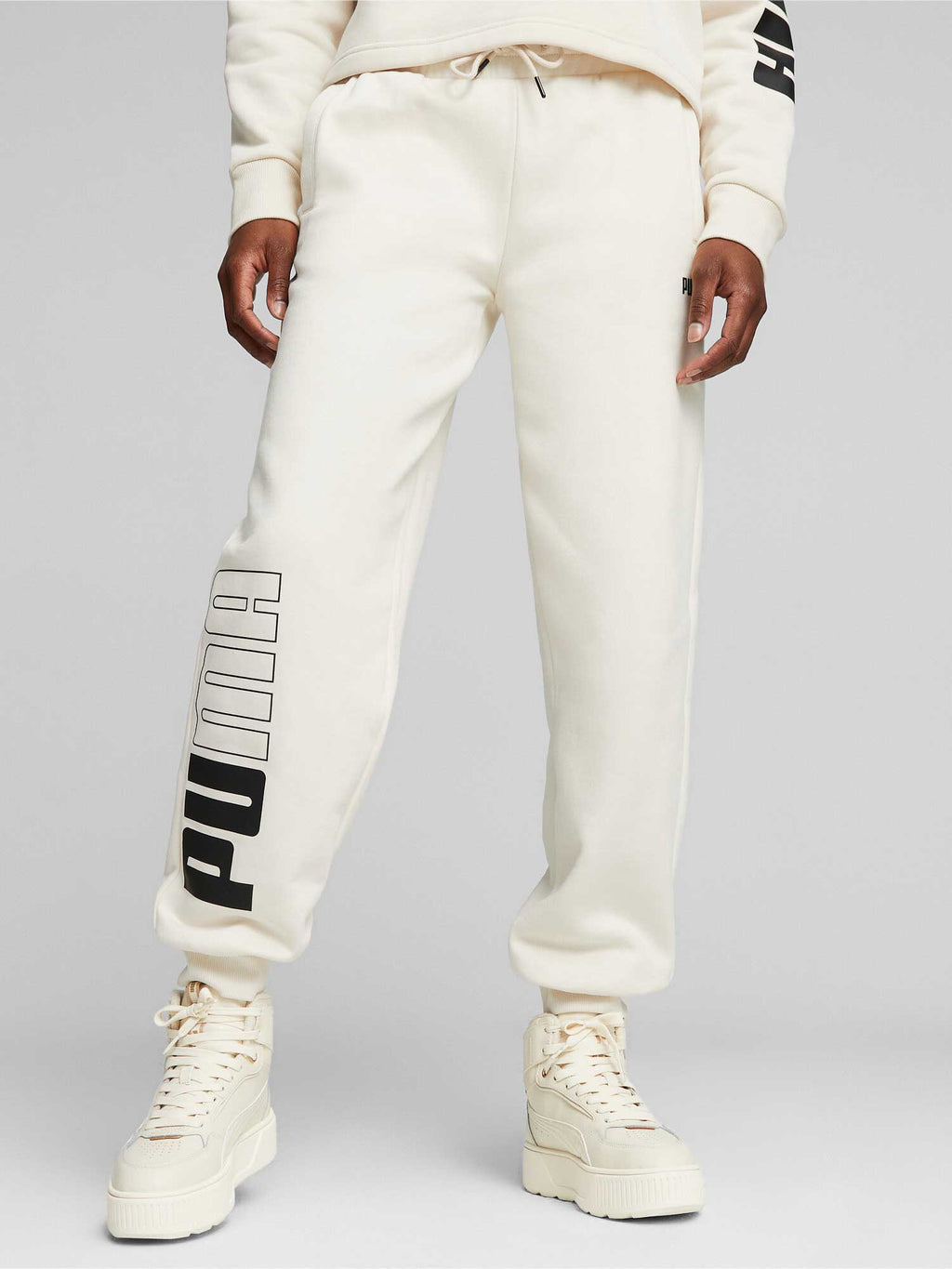 PUMA Спортно долнище POWER Colorblock Sweatpants FL