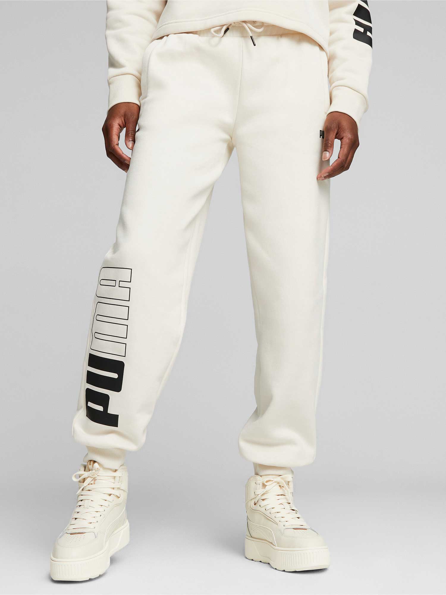 PUMA Спортно долнище POWER Colorblock Sweatpants FL