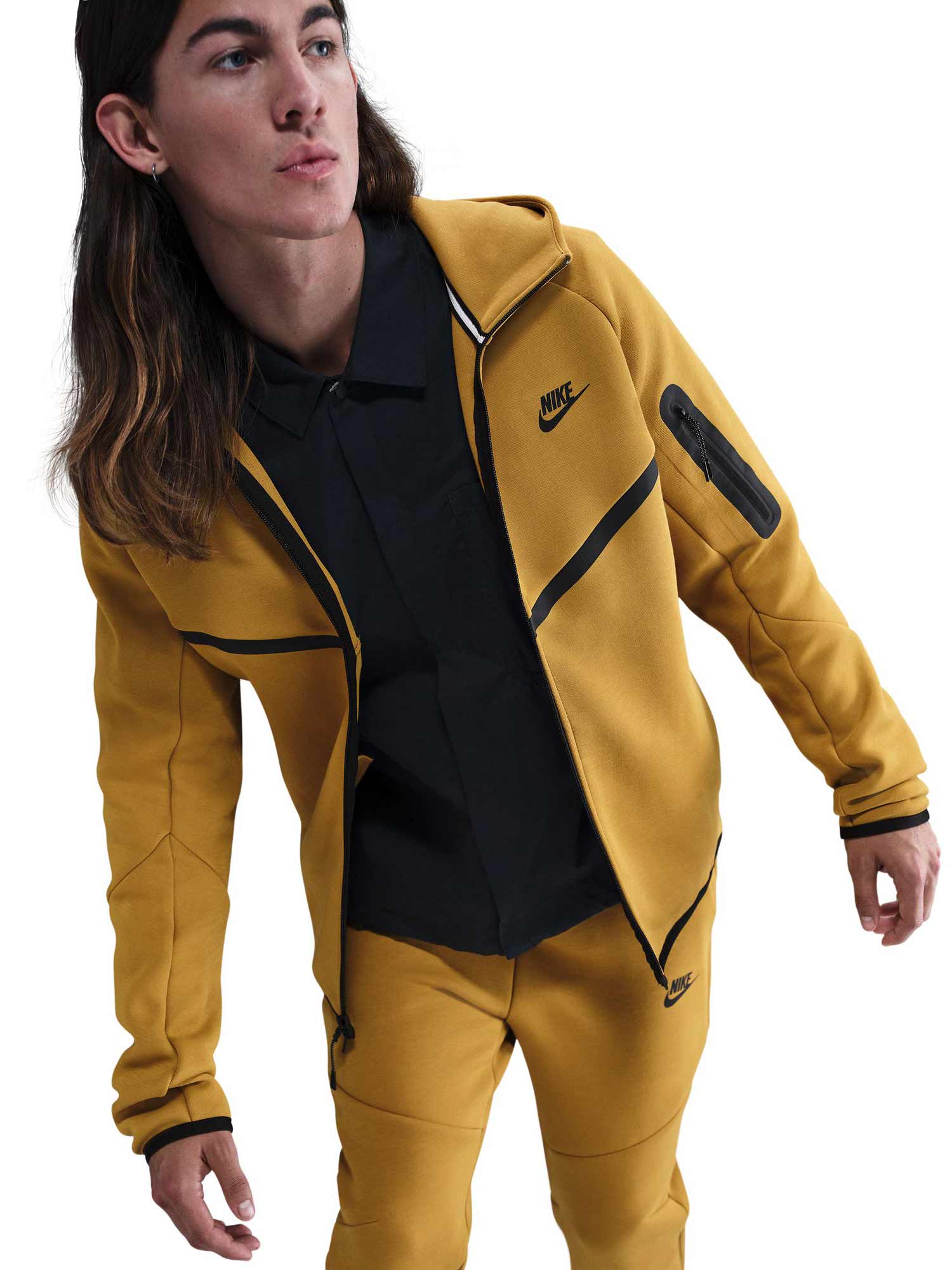 NIKE Суитшърт M NK TCH FLC FZ WR HOODIE