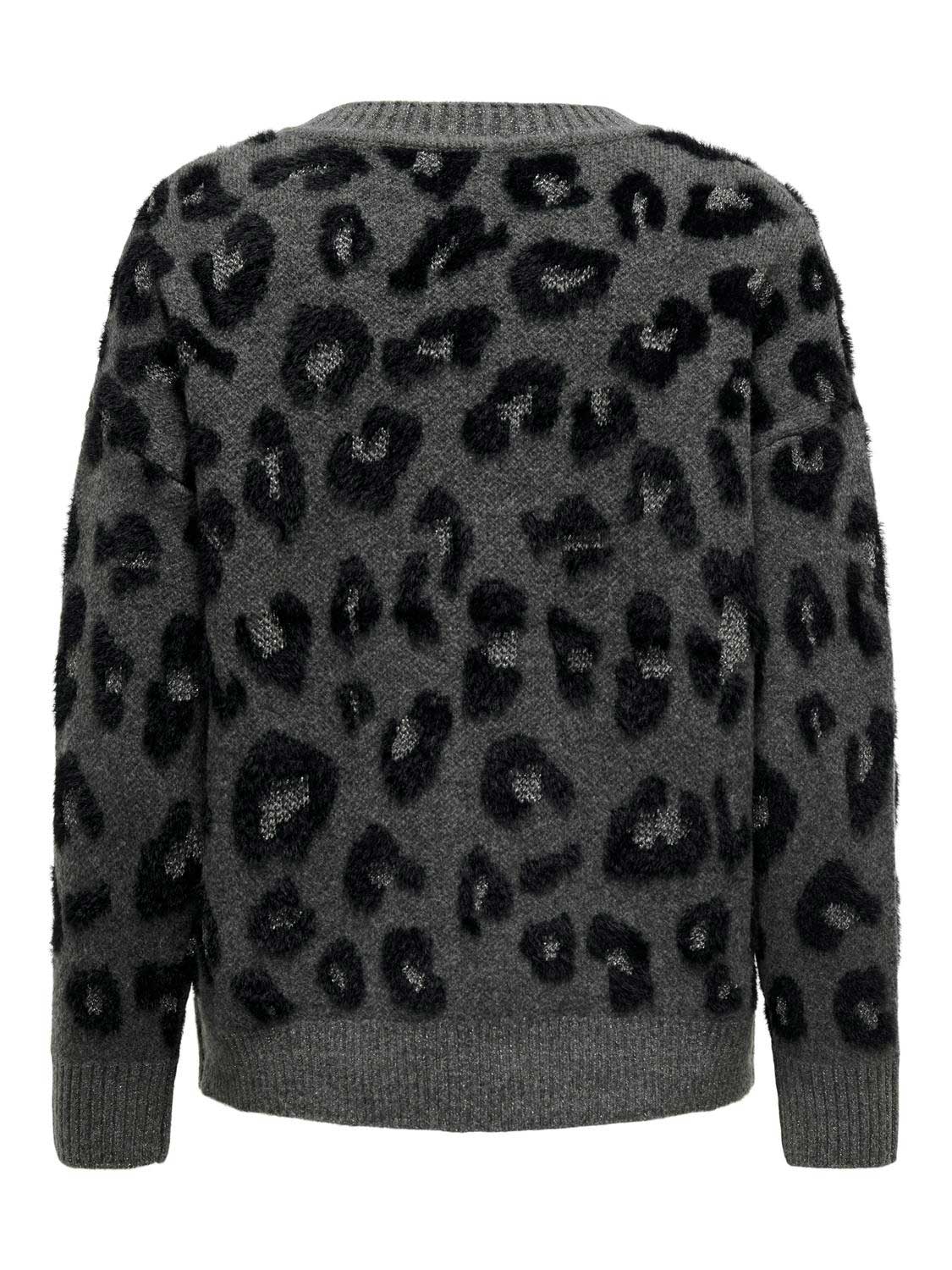 ONLY Пуловер ONLSARA LS JQ GLITTER O-NECK KNT