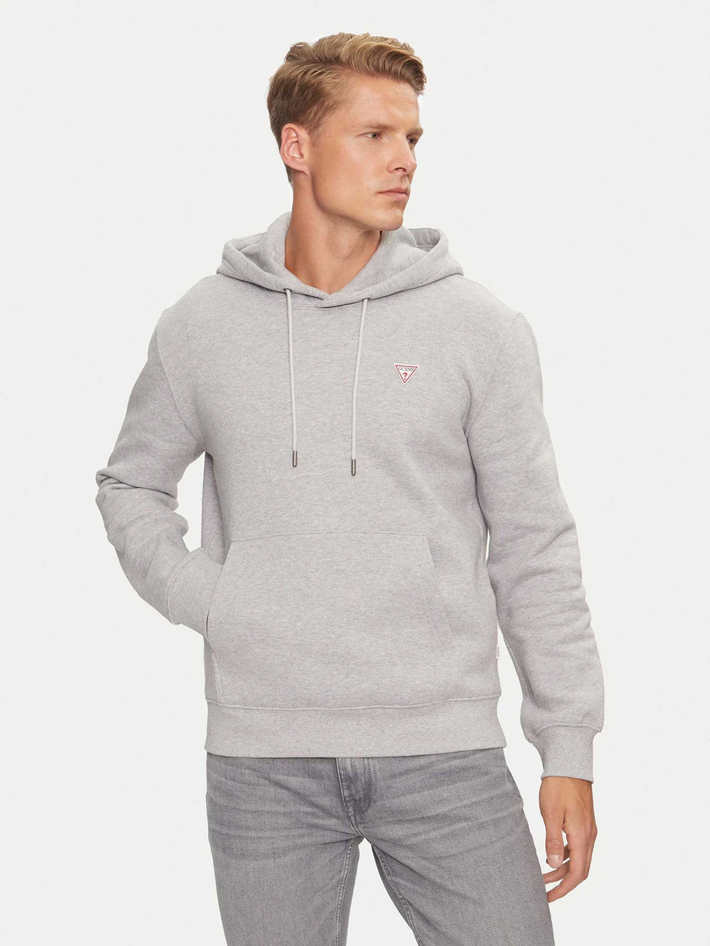 GUESS JEANS Суитшърт GJ HOOD SLIM MINI TRIANG SWEAT