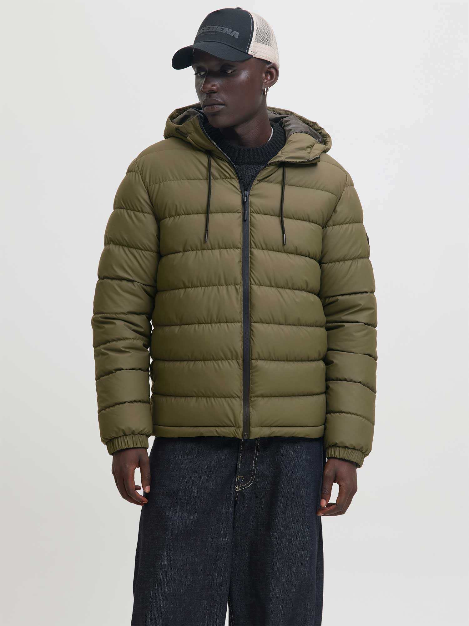 JACK & JONES Яке JCOPOINT PU PUFFER JACKET BF
