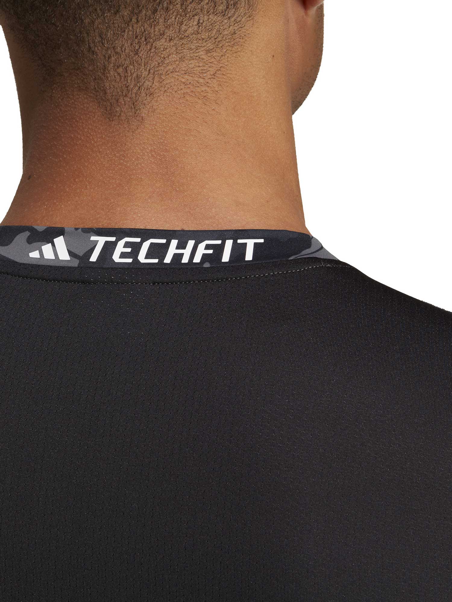 ADIDAS PERFORMANCE Тениска Techfit Allover Print Training
