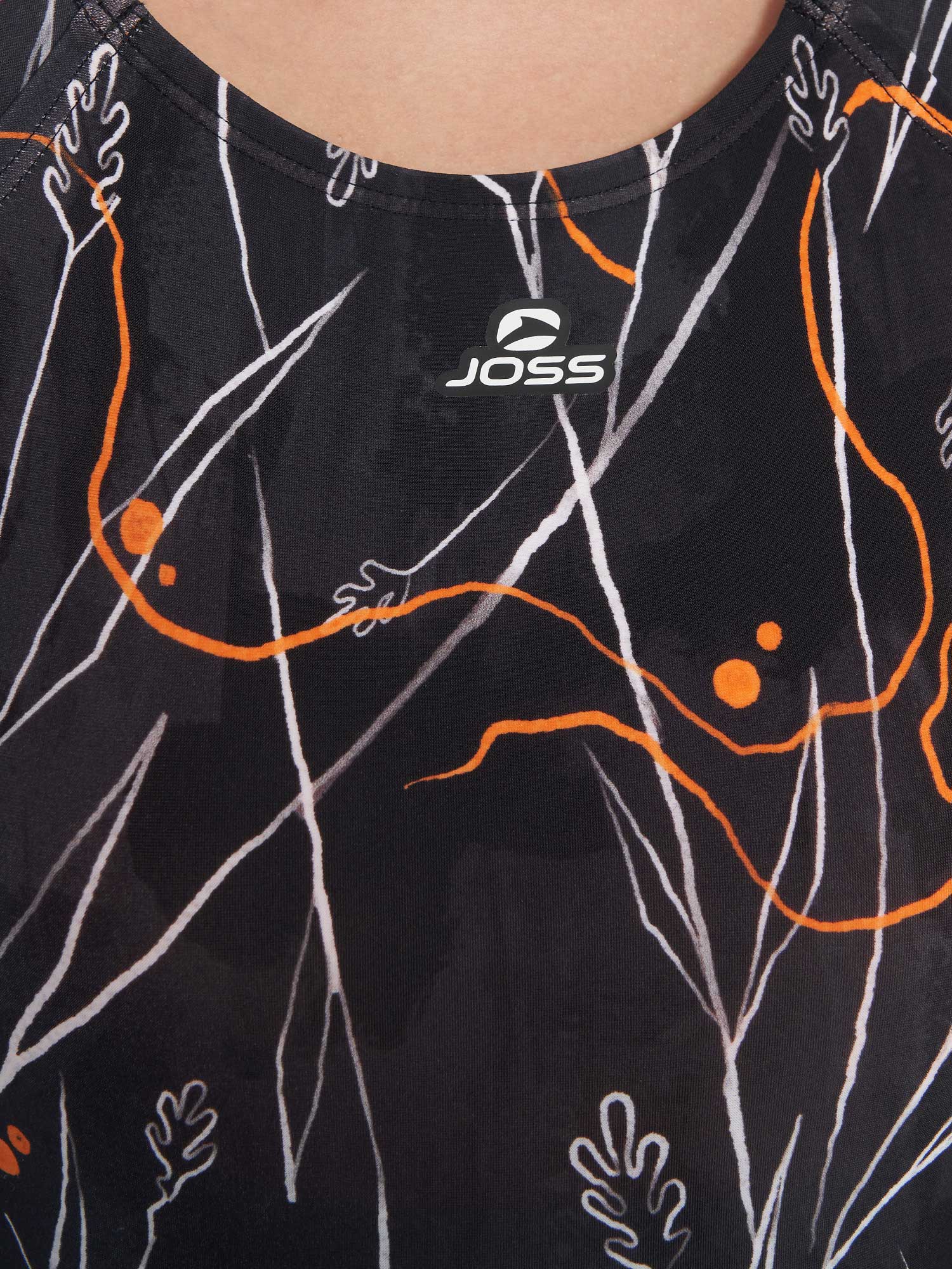 JOSS Цял бански Women's AOP Training Swimsuit