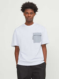 JACK & JONES Тениска JCOARCH POCKET TEE SS CREW NECK LN