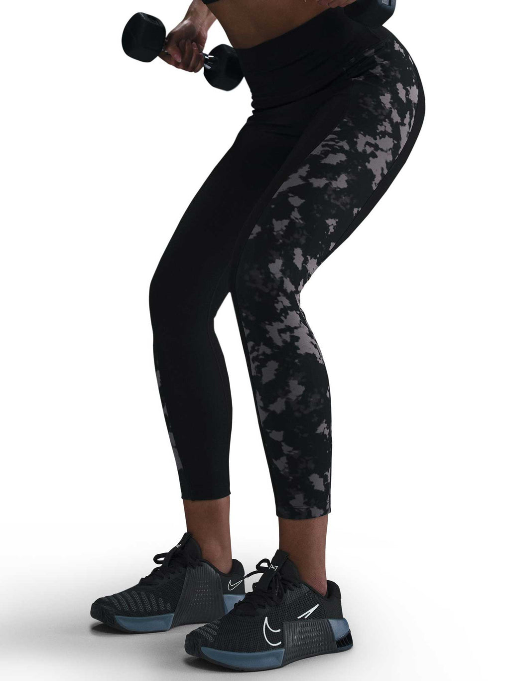 NIKE Клин W NK ONE DF HR 7/8 TIGHT AOP