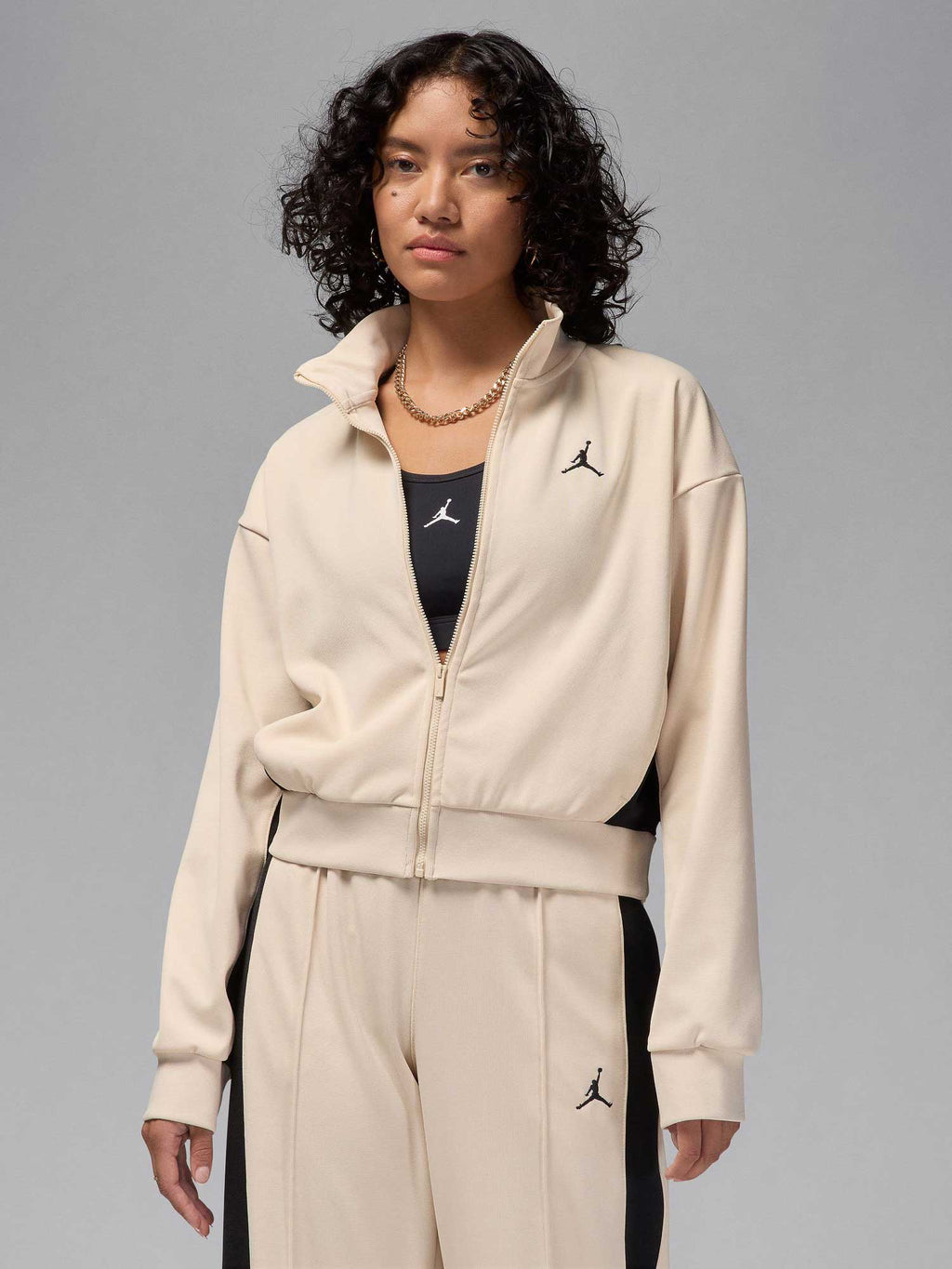 JORDAN Спортно горнище W J KNIT JACKET CORE