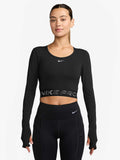 NIKE Блуза W NP DF LS TOP GG SHINE