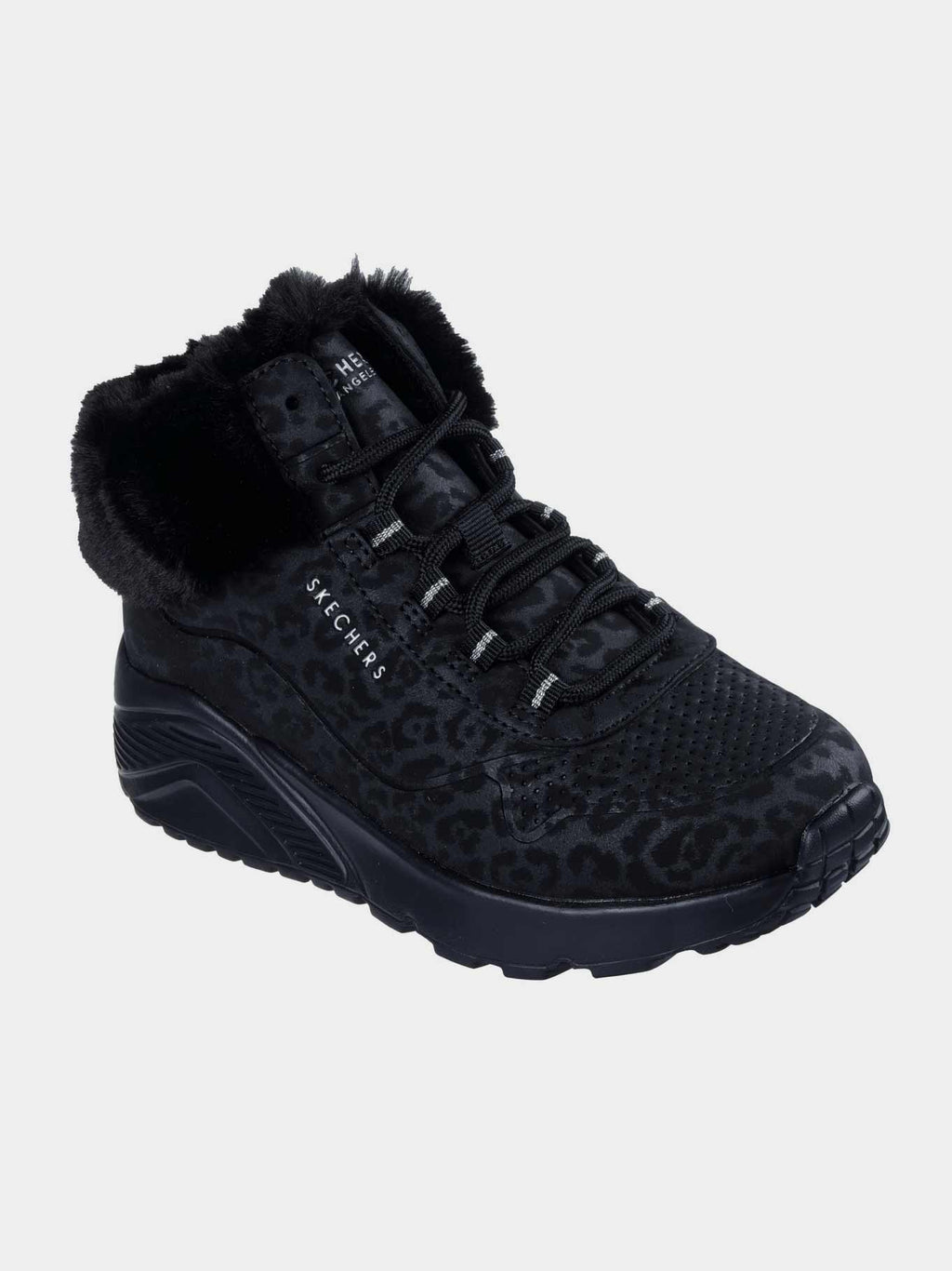 SKECHERS Обувки UNO LITE - COZY LEOPARD