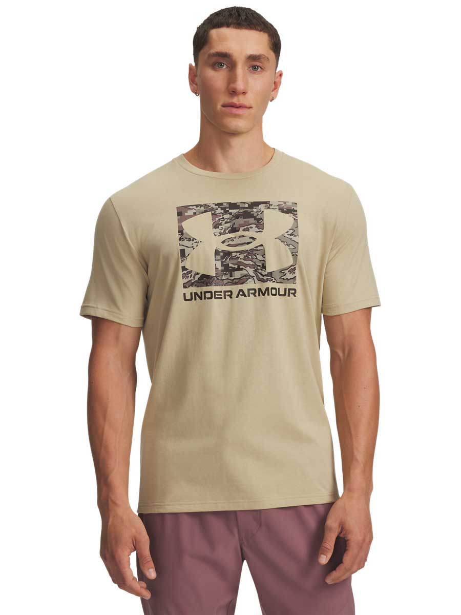 UNDER ARMOUR Тениска UA ABC CAMO BOXED LOGO SS