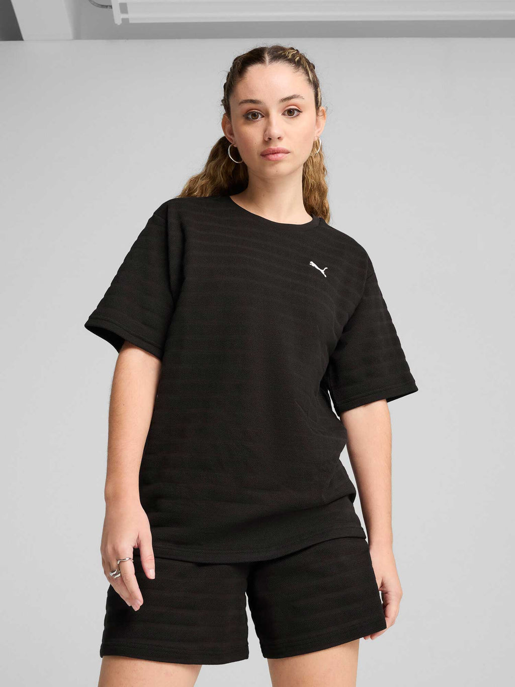 PUMA Тениска ESS ELEVATED Structured Tee