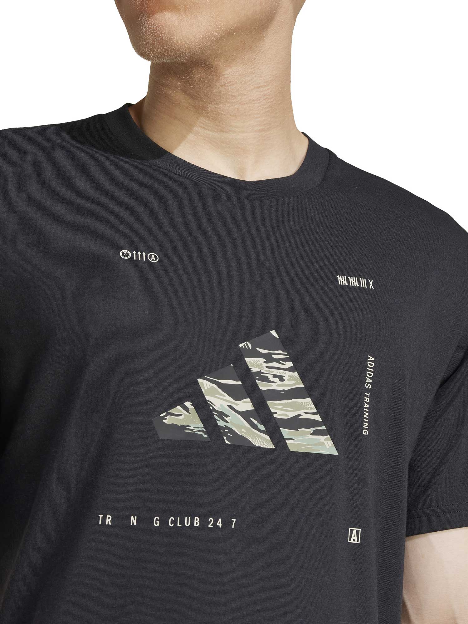 ADIDAS PERFORMANCE Тениска Climacool Training Camo Logo Graphic