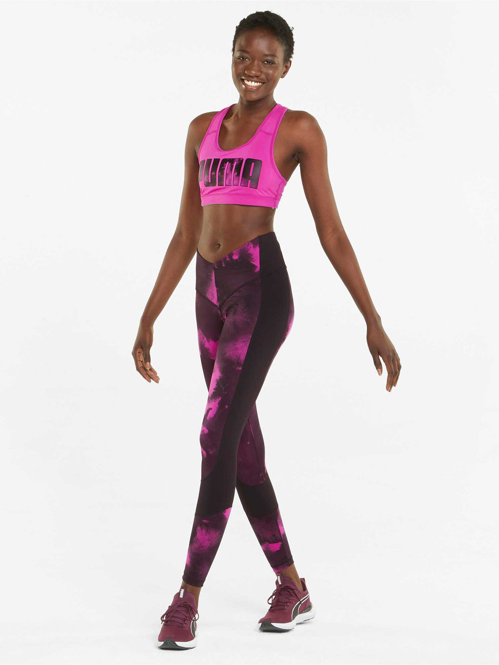 PUMA Спортен сутиен Mid Impact 4Keeps Graphic