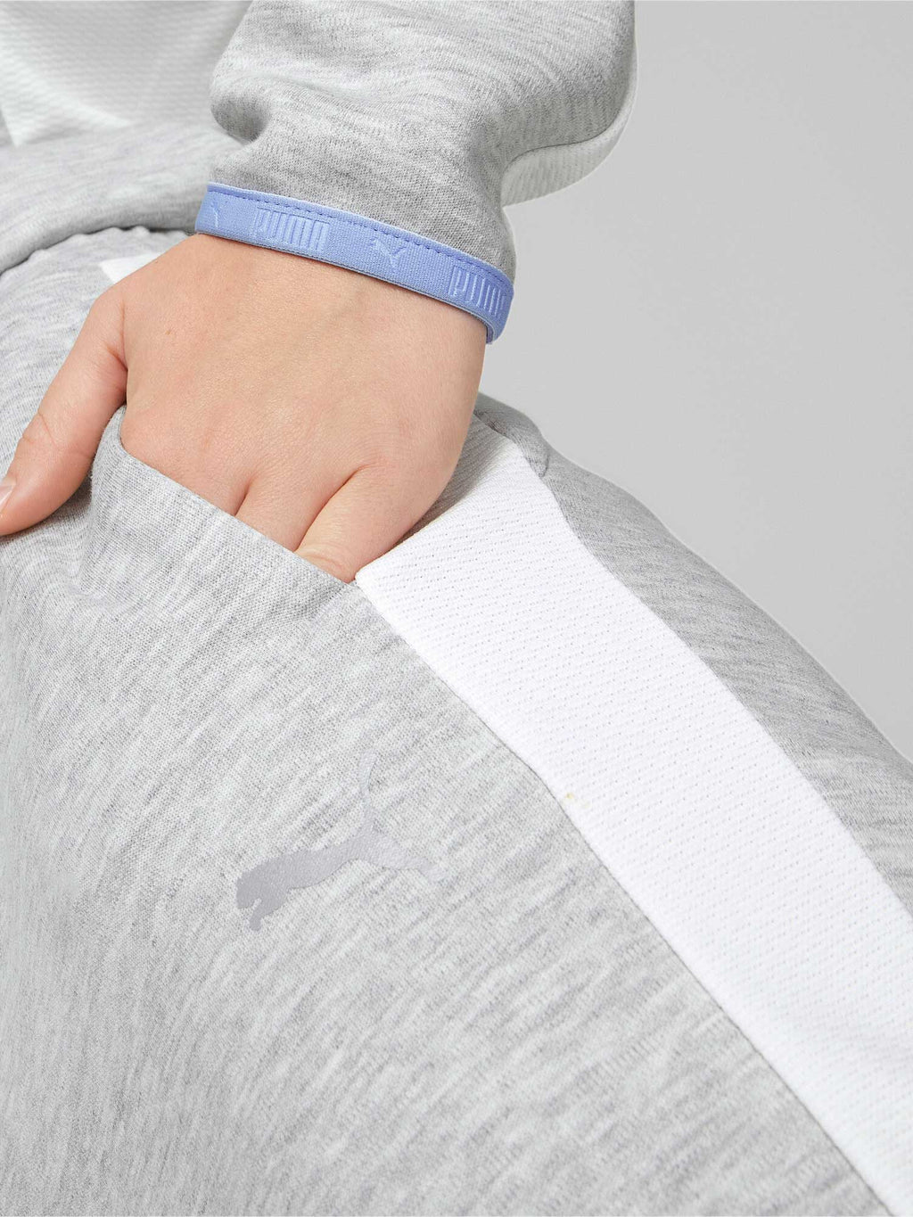 PUMA Спортно долнище EVOSTRIPE High-Waist
