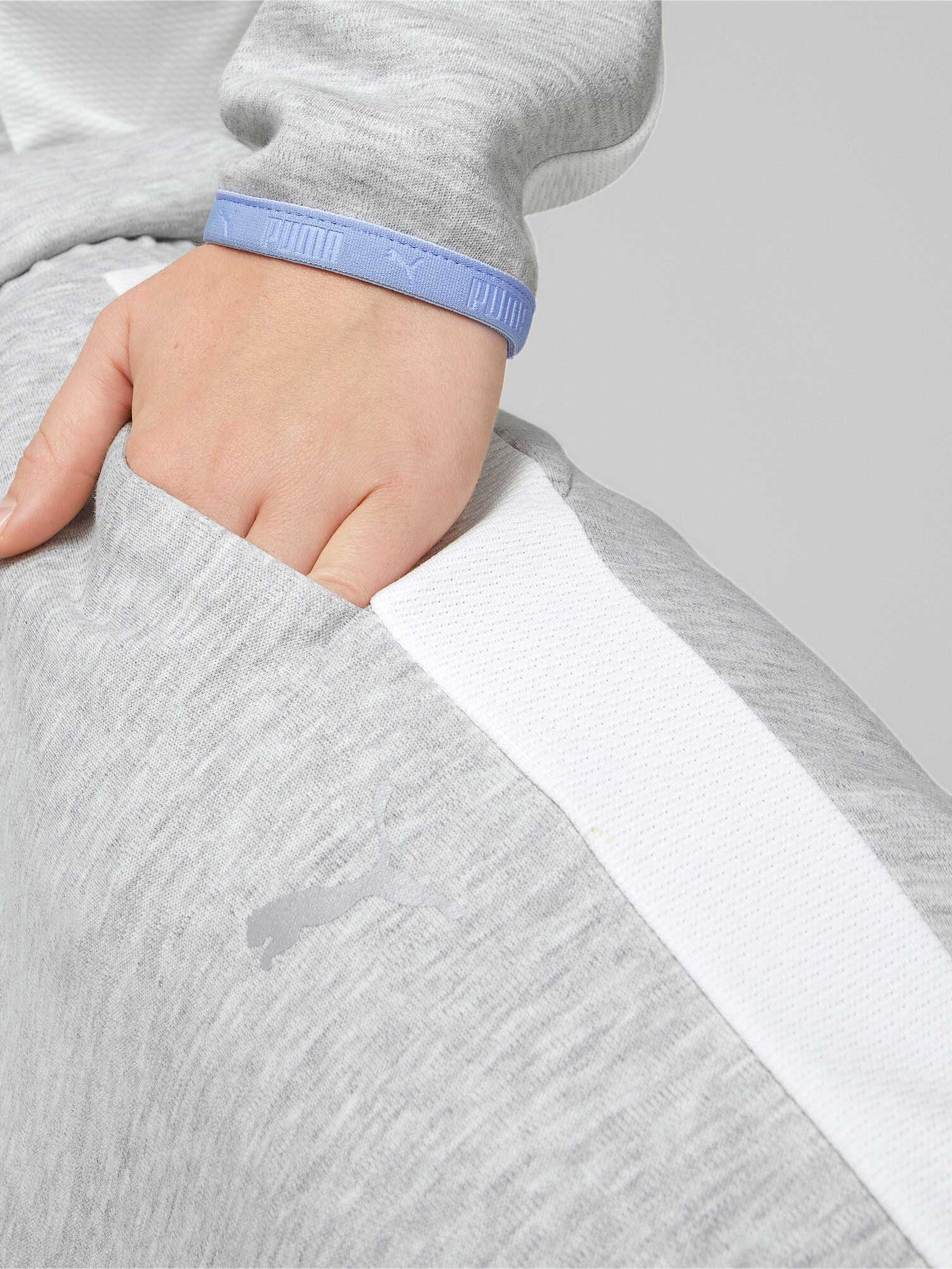 PUMA Спортно долнище EVOSTRIPE High-Waist