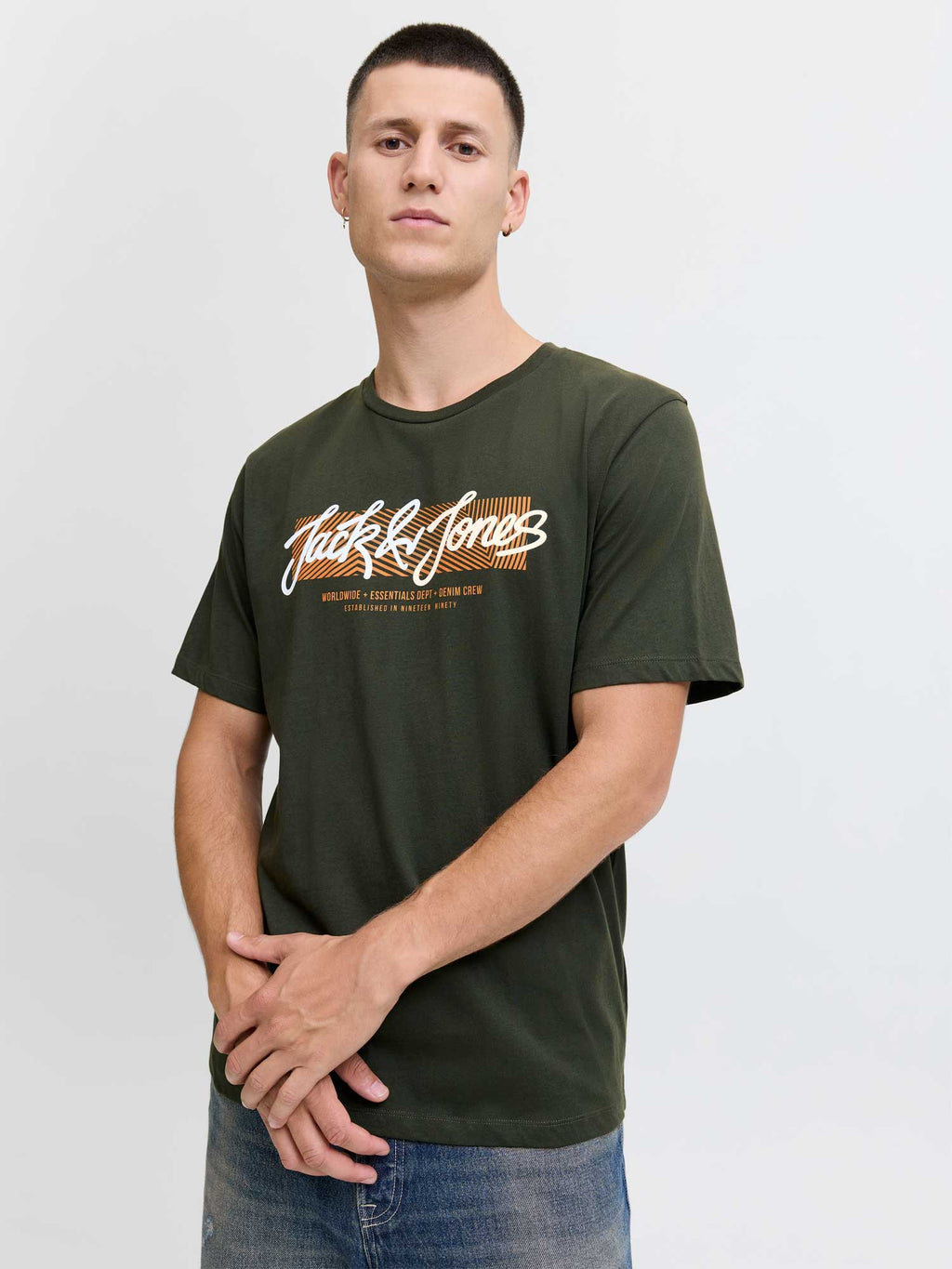 JACK & JONES Тениска JJURBAN TEE SS CREW NECK