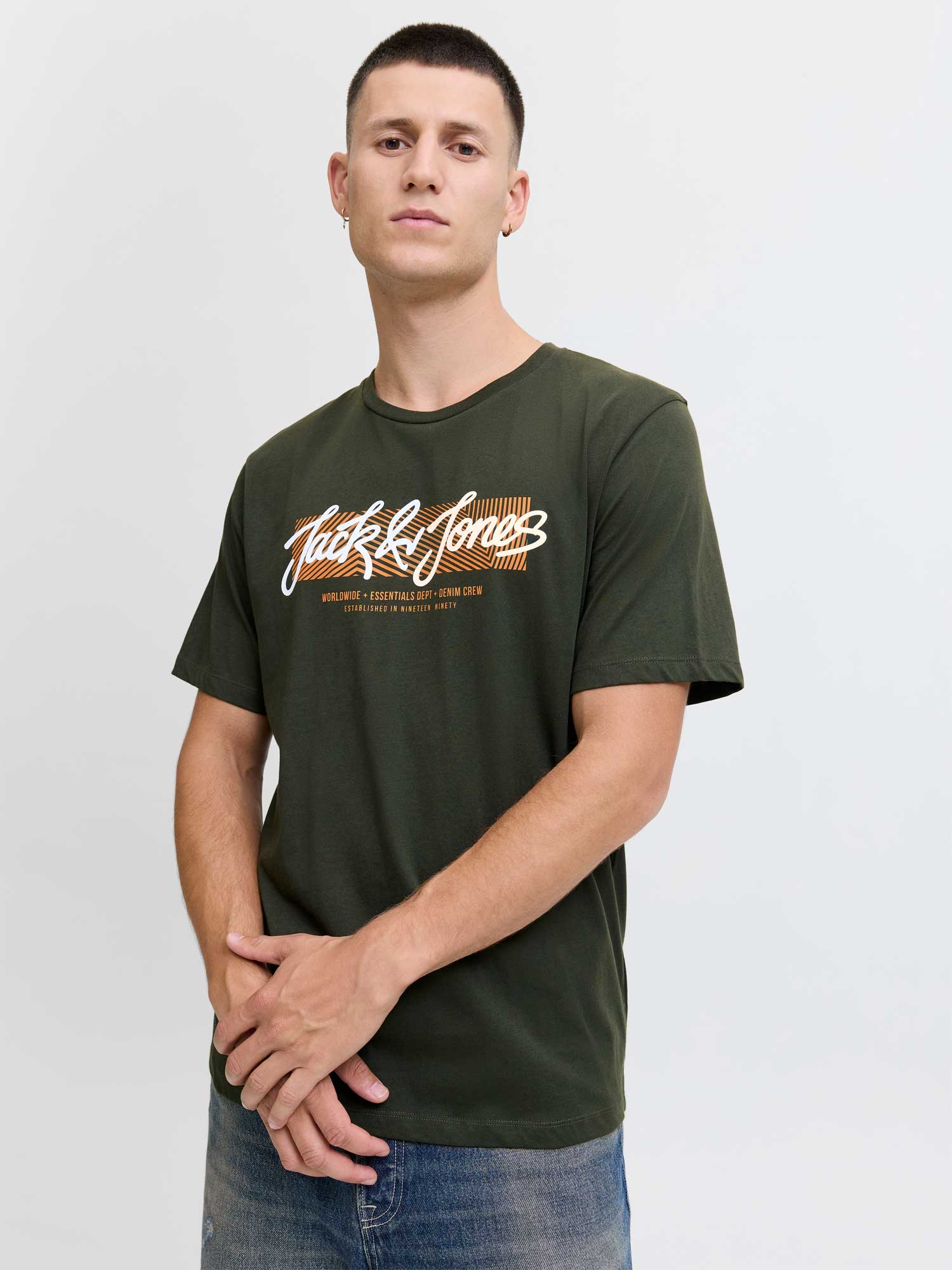 JACK & JONES Тениска JJURBAN TEE SS CREW NECK