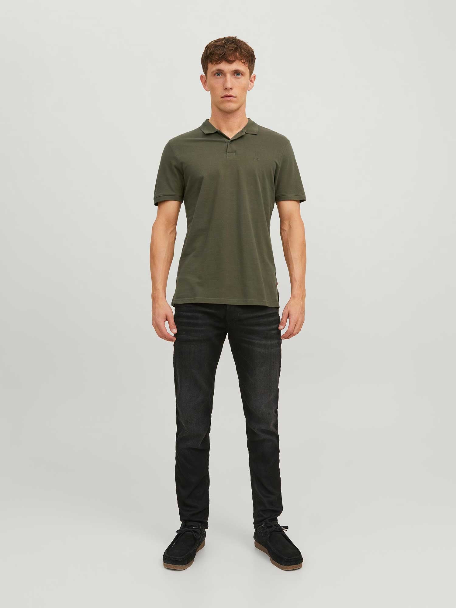 JACK & JONES Тениска JJEBASIC POLO SS NOOS