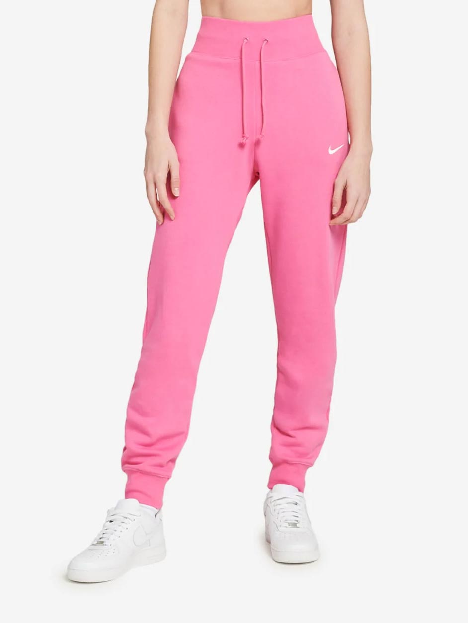 NIKE Спортно долнище W NSW PHNX FLC HR PANT STD