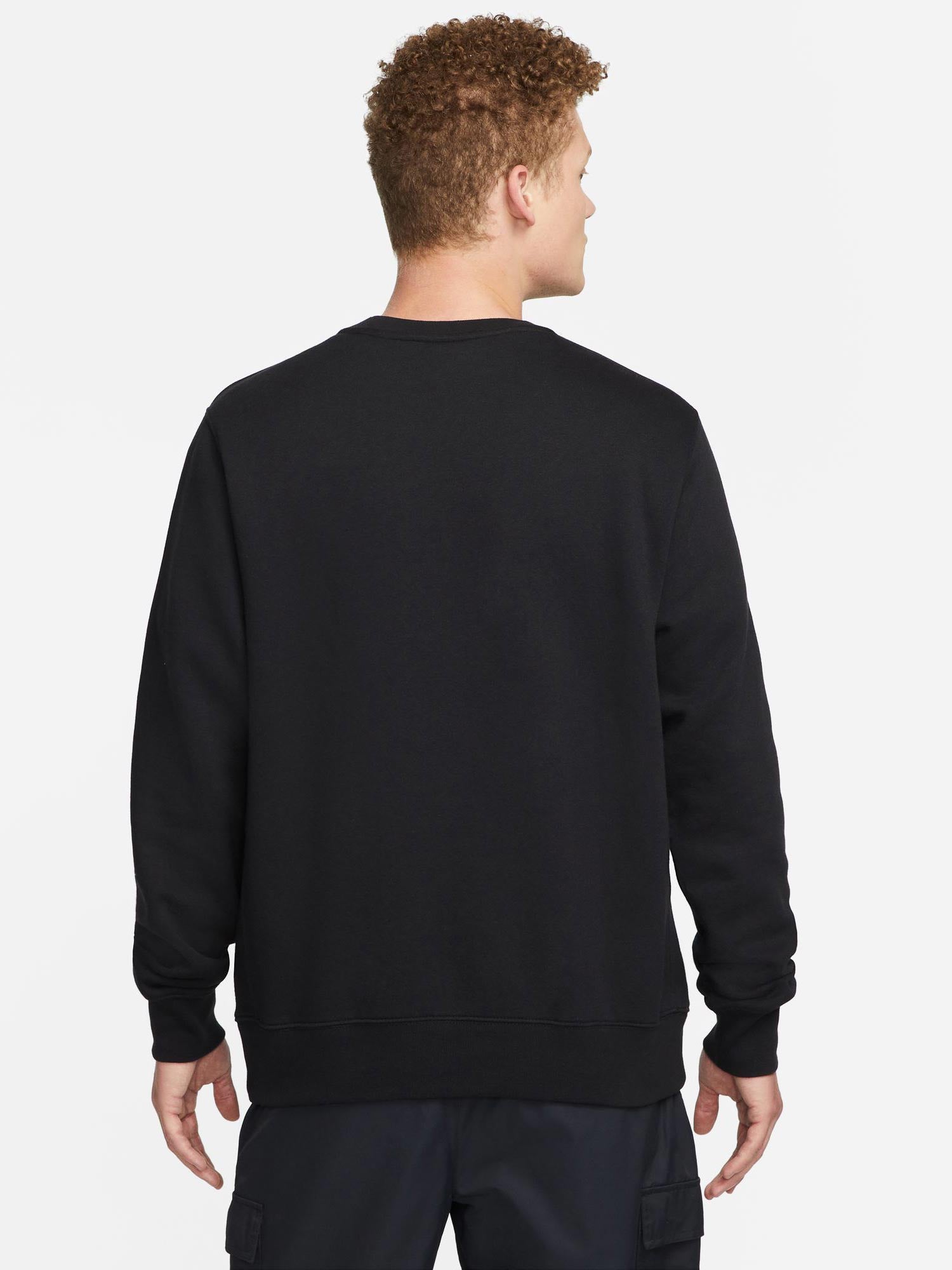 NIKE Блуза M BB FLC RHYTHM GRAP