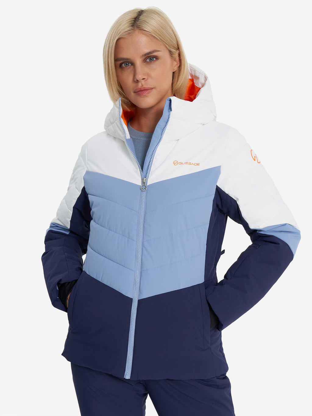 GLISSADE Ски яке Women's Faux Down Jacket