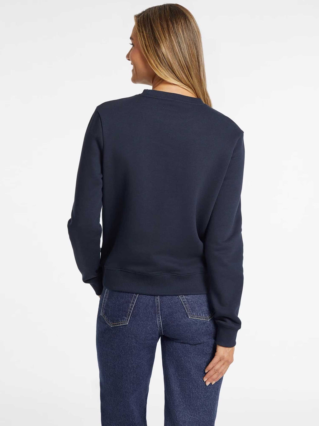 GUESS JEANS Блуза GJ CN REG LOGO EMB SWEAT
