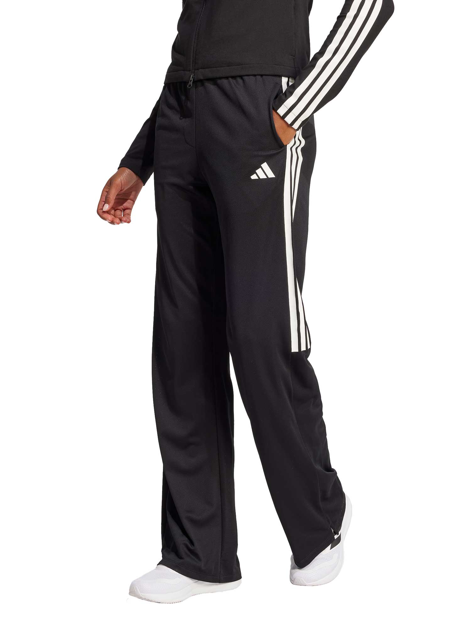 ADIDAS SPORTSWEAR Спортно долнище Tiro Cut 3-Stripes Mesh Wide-Leg