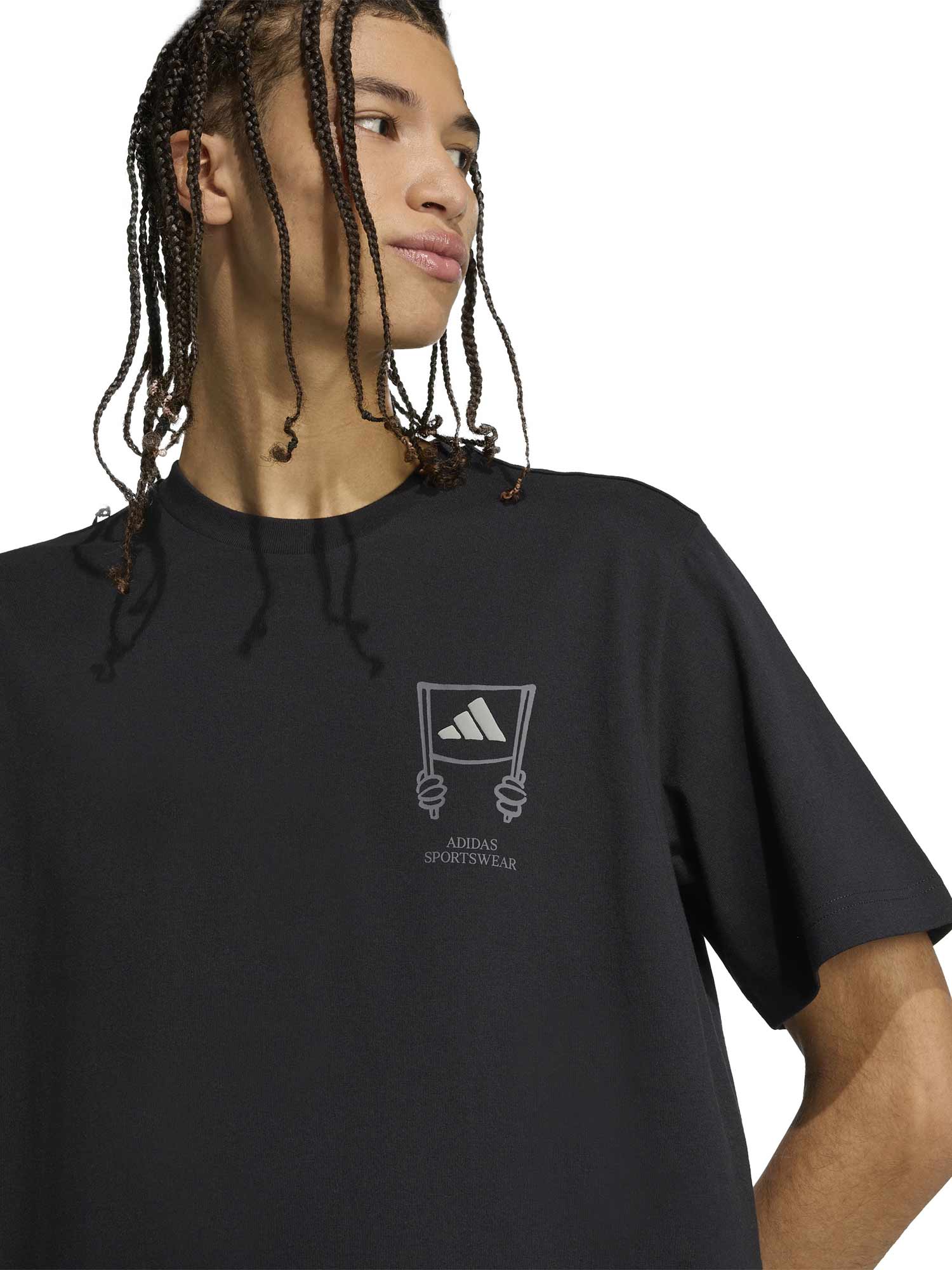 ADIDAS SPORTSWEAR Тениска Stadium Crowd Loose Graphic T-Shirt