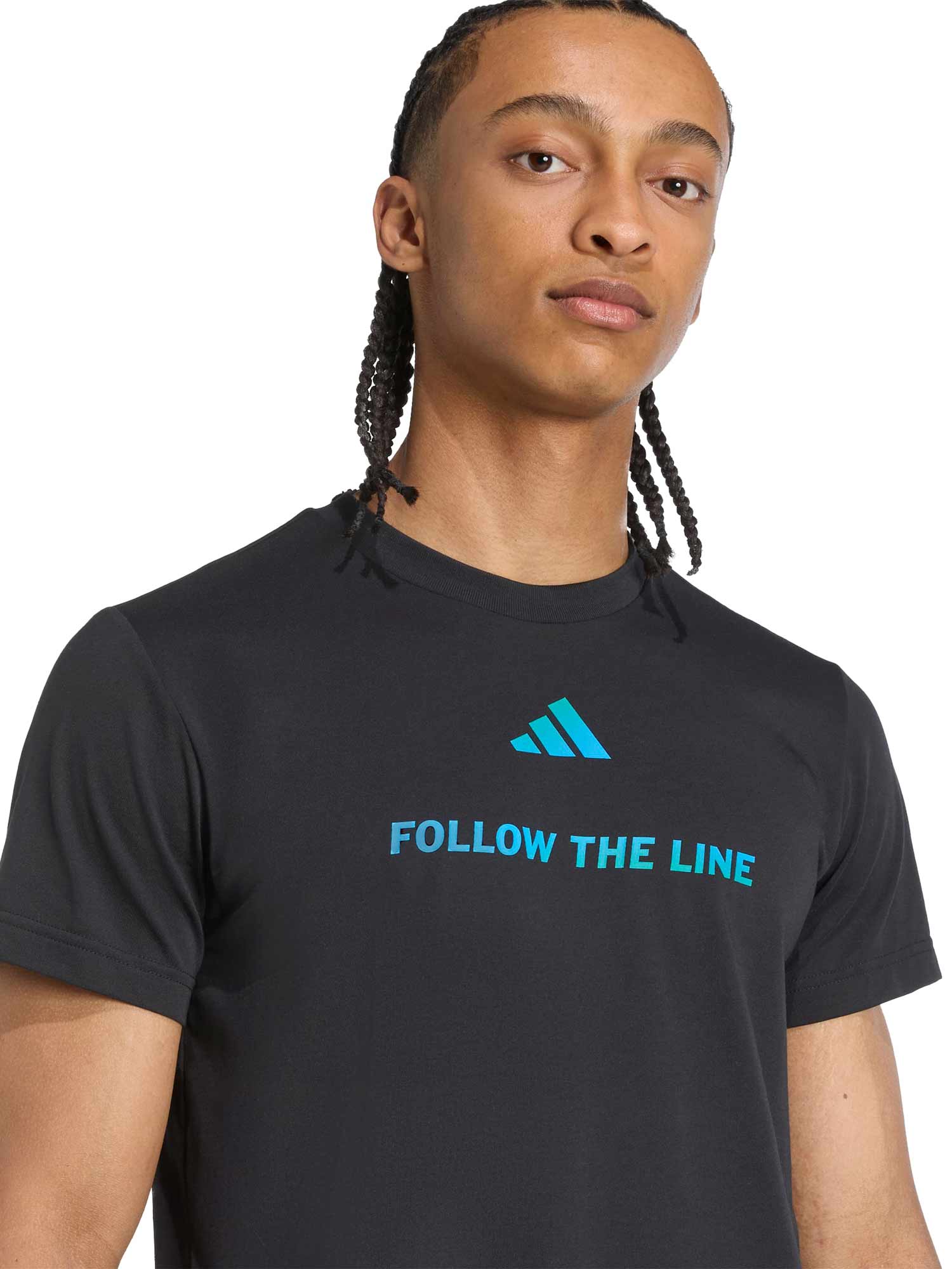 ADIDAS PERFORMANCE Тениска FOLLOW THE LINE T-Shirt