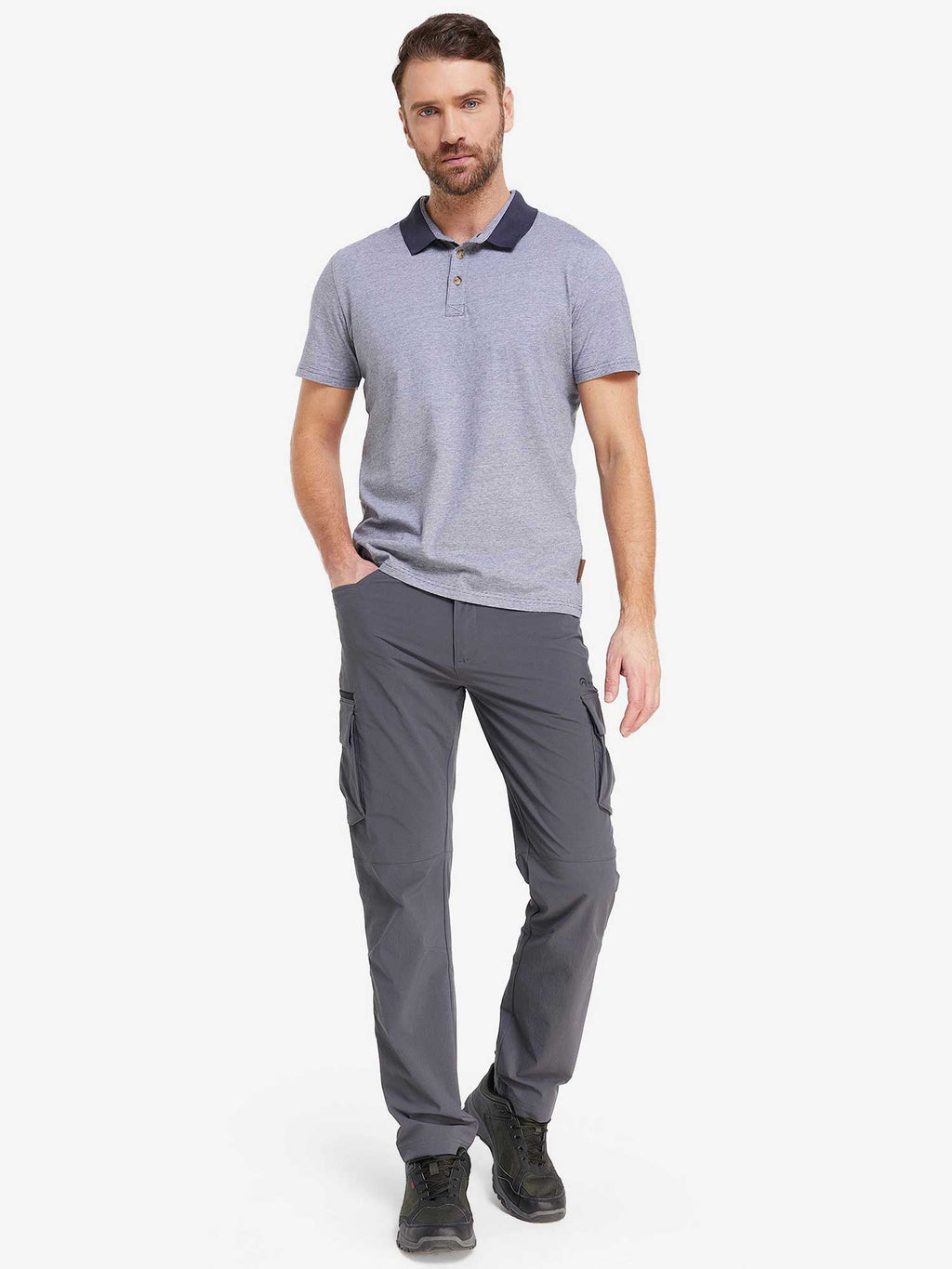OUTVENTURE Тениска Travel Mens SS Polo Shirt