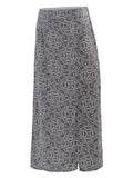 ONLY Пола ONLNOVA LIFE VIS LAMAR SLIT SKIRT AOP