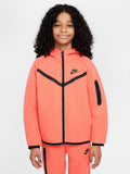 NIKE Суитшърт G NSW TCH FLC HD FZ LS - PD