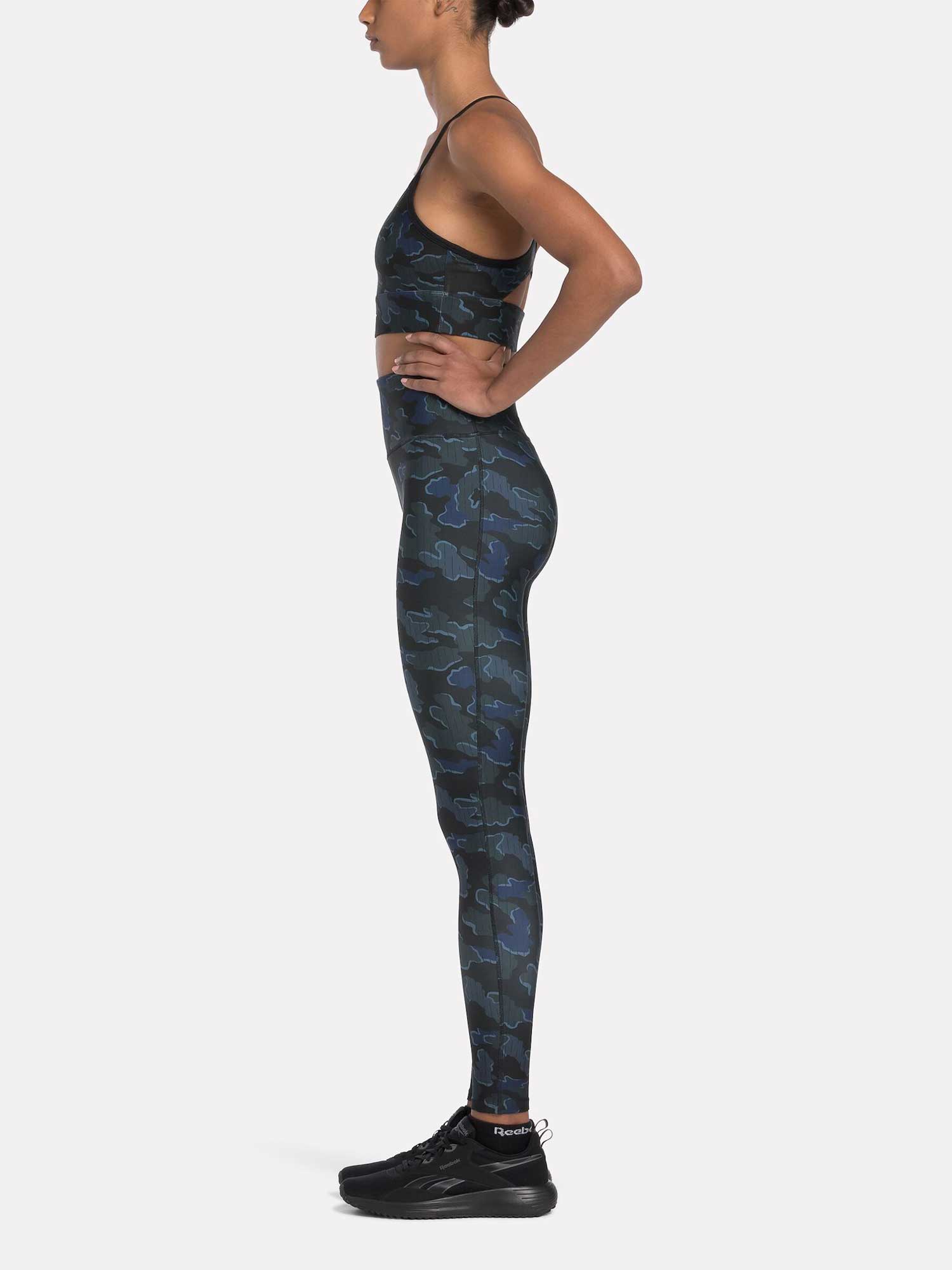REEBOK Спортен сутиен ID TRAIN CAMO BRA
