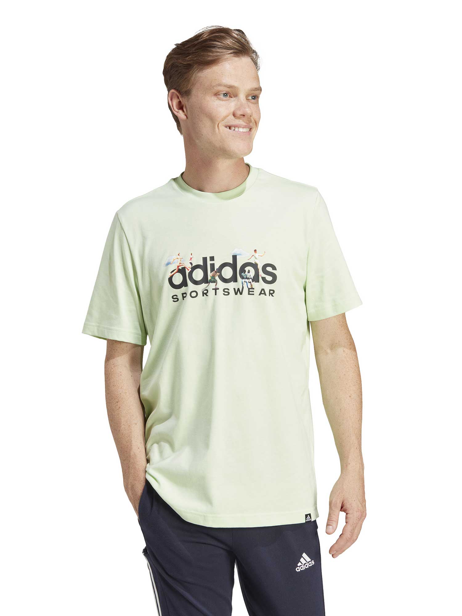 ADIDAS SPORTSWEAR Тениска Landscape Sportswear Graphic T-Shirt