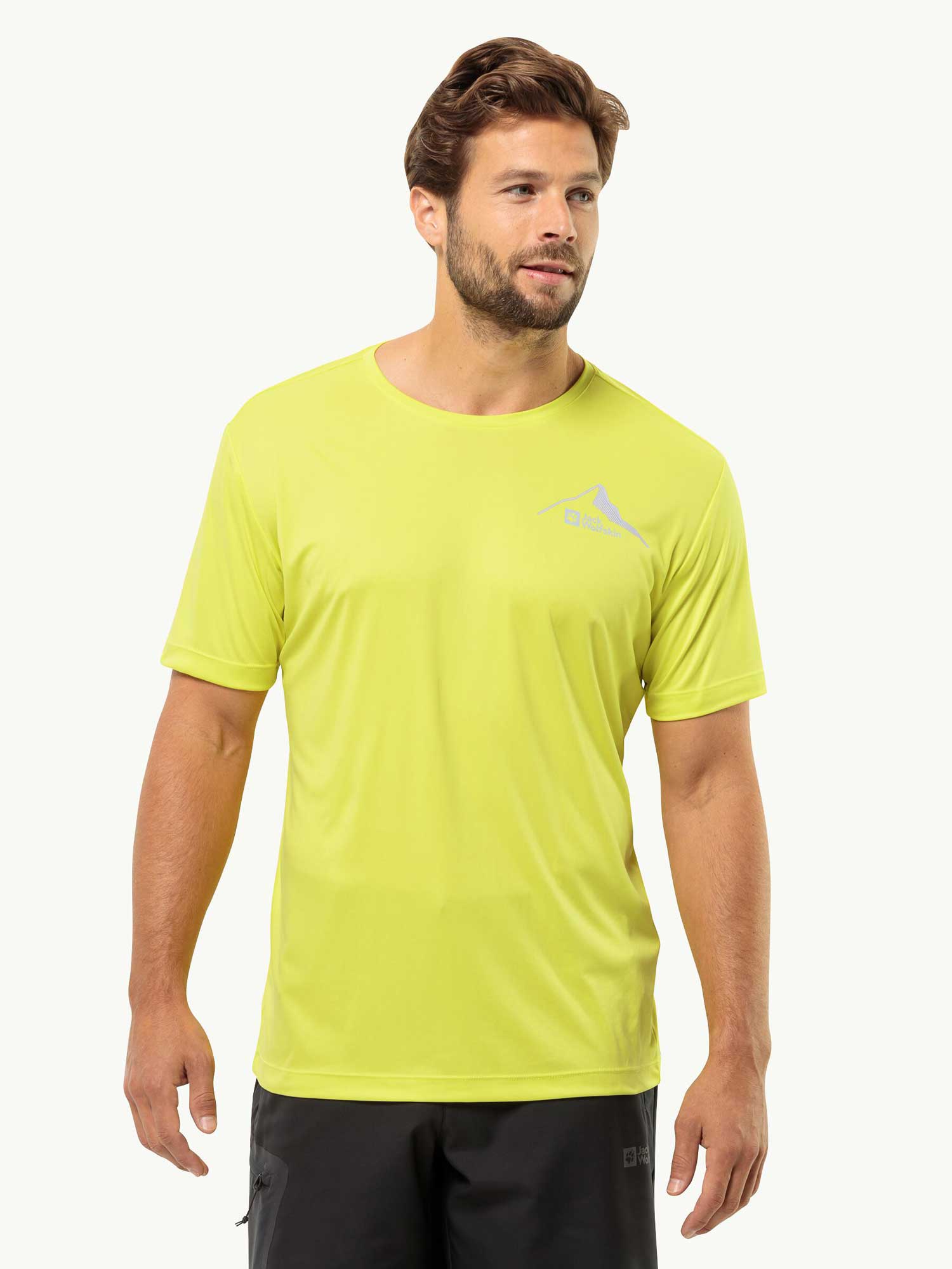 JACK WOLFSKIN Тениска PEAK GRAPHIC T M
